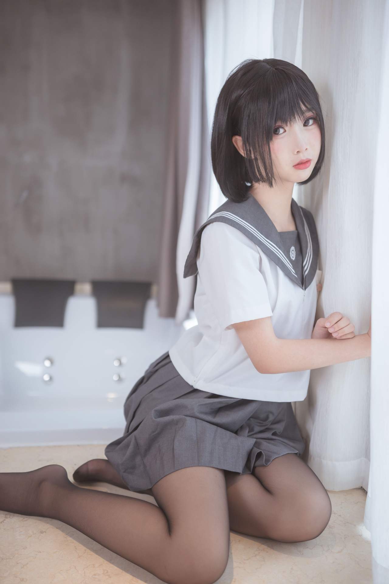 面饼仙儿脑内少女 黑丝JK